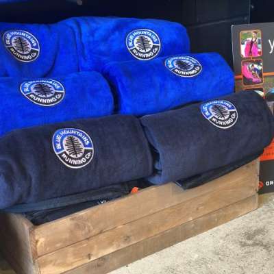 Trail running is meant to be dirty, keep it clean with a transition towel from Blue Mountains Running Co