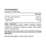 PILLAR Performance Vitamin C + Zinc Jar