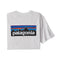 Mens Patagonia P-6 Logo Responsibili- Tee, White