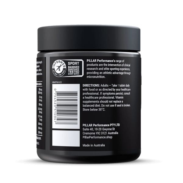 Pillar Performance Ultra B Active Energy Production
