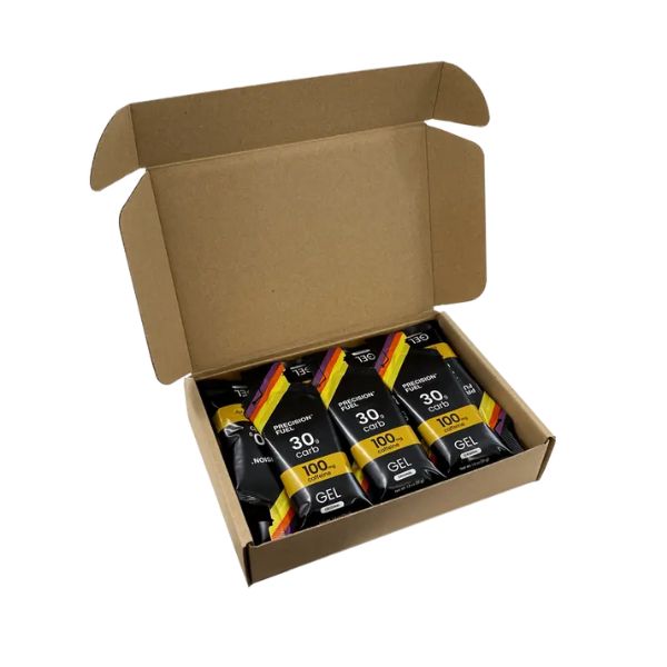 Precision Hydration Caffeinated Fuel Gel 30 Box 15-Nutrition-Blue Mountains Running Company