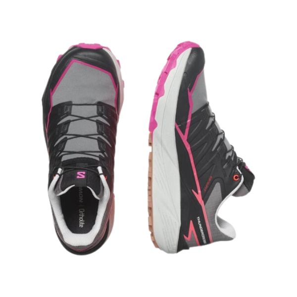 Salomon-Thundercross-Womens-Shoe-Plum Kitten-Black-Pink-Glo