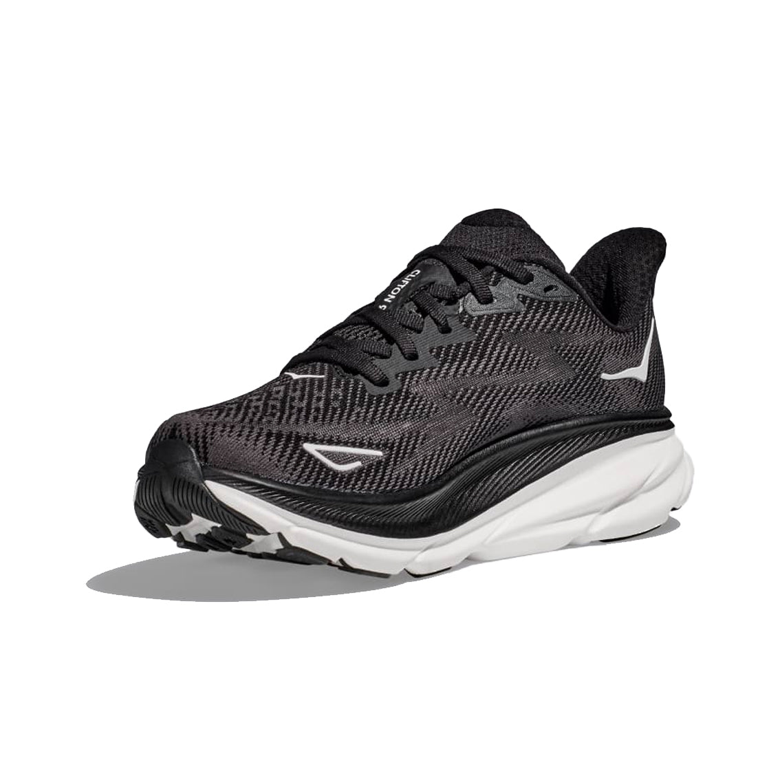 Womens-Hoka-Clifton -9-Black-White