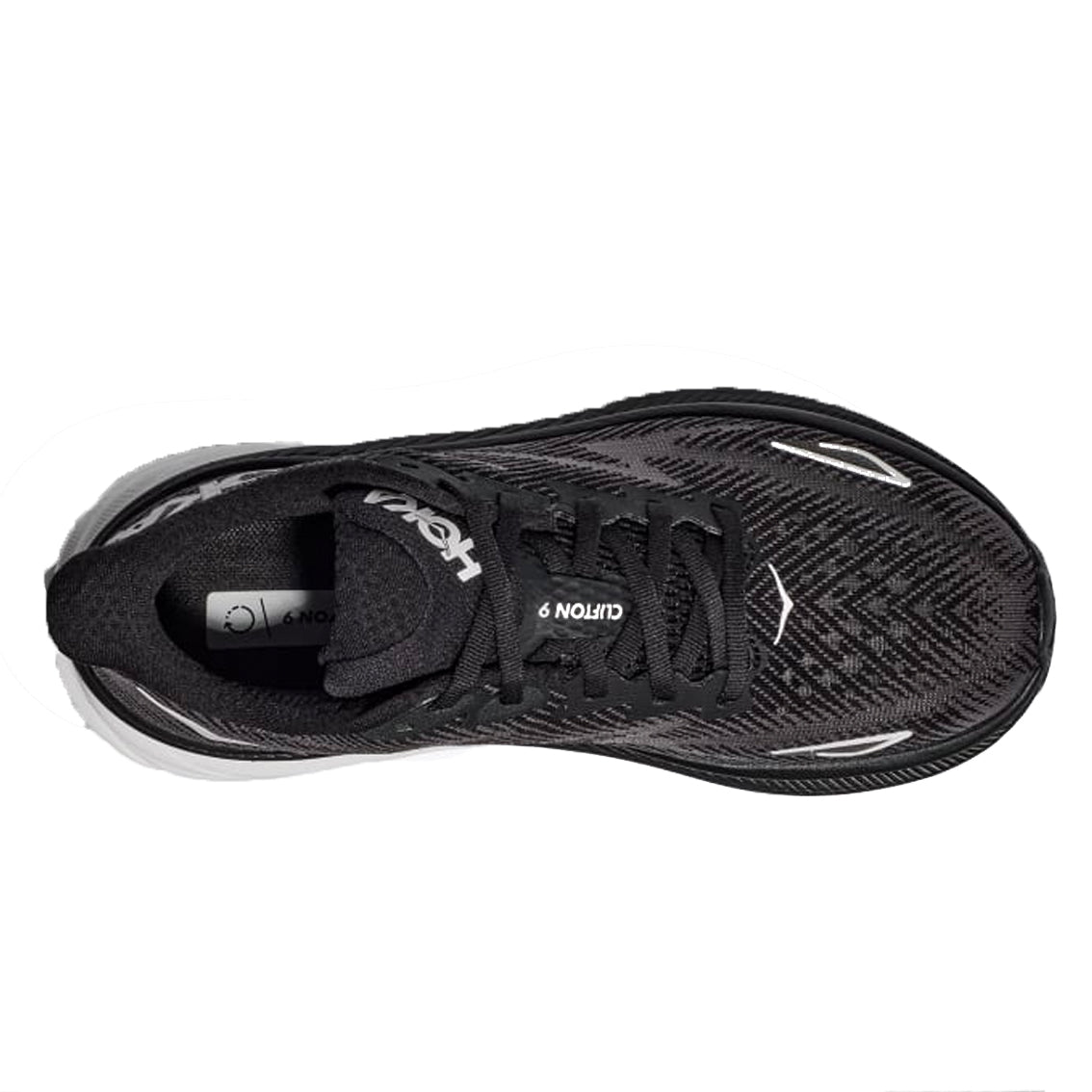 Womens-Hoka-Clifton -9-Black-White