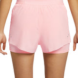 Womens Nike Swift Dri-FIT Mid-Rise 2-in-1 Running Shorts