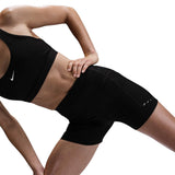Womens Nike Swift High-Waisted 4 Inch Tight Running Shorts with Pockets