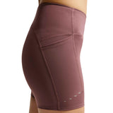 Womens Nike Swift High-Waisted 4 Inch Tight Running Shorts with Pockets